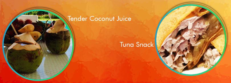 Recipe Matters: Healthy & Refreshing Tuna Snack & Tender Coconut Juice