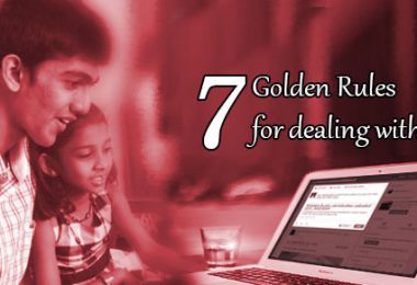 7 Golden Rules for dealing with your Teen