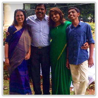 Kumuda Sujay Family